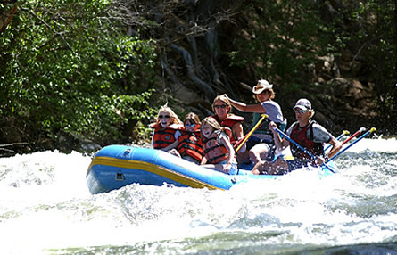 Rafting the Taylor River, CO