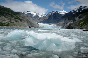 Ice chunks on Glacier Bay