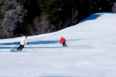 Idaho skiing - wide open spaces