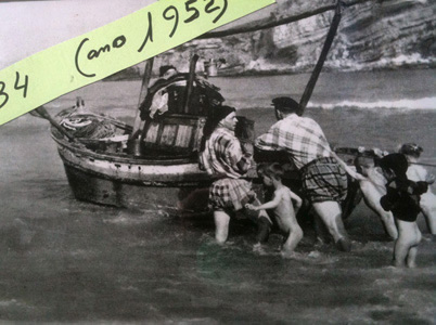Old-time Nazare Boat Launch