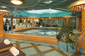 Westerdam Greenhouse Spa pool