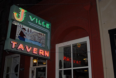 Jacksonville Tavern by night