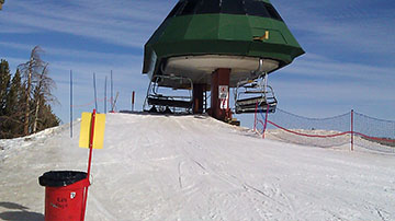 Canyons Lift offload station