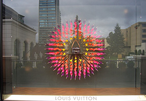 Louis Vuitton window display