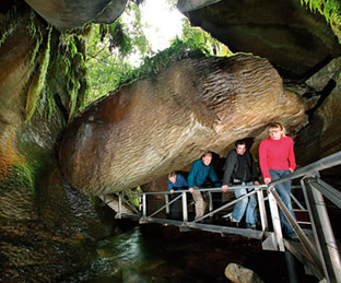 New Zealand Te Ana-au Caves
