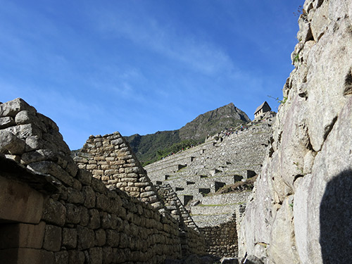 Machu Picchu, Inside looking out