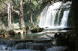 Chiapas waterfall