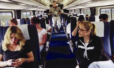Amtrak passenger car