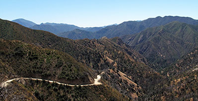 Tassajara Zen Mountain Center road