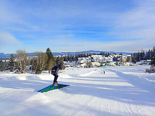 Tamarack ski terrain park