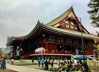 Sensō-ji Temple in Asakusa, Tokyo