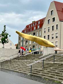 Regensburg’s Golden Waller (Golden Catfish)