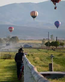 Hot air balloons