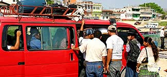 Guatemala taxi