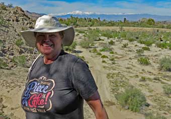 Palm desert hike with Anne Siegel