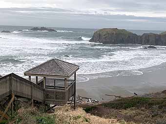 Walkway to the beach