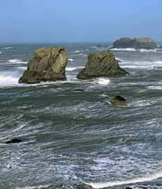 Bandon offshore boulders