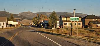 Entering Wisdom Montana