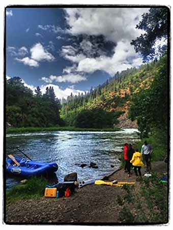 Upper Klamath camping