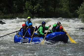 Upper Klamath River rafting 