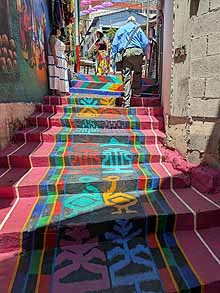 San Juan la Laguna Paseo de las Artes