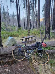 Bike Oregon, Clackamas River camp