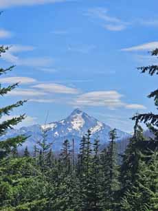 Bike Oregon, high views