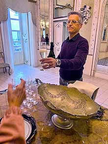 Palazzo Borgia del Casale and the final prosecco