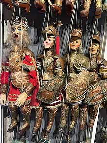 Ortigia, puppets of the Opera dei Pupi