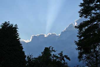 Cloud with silver lining